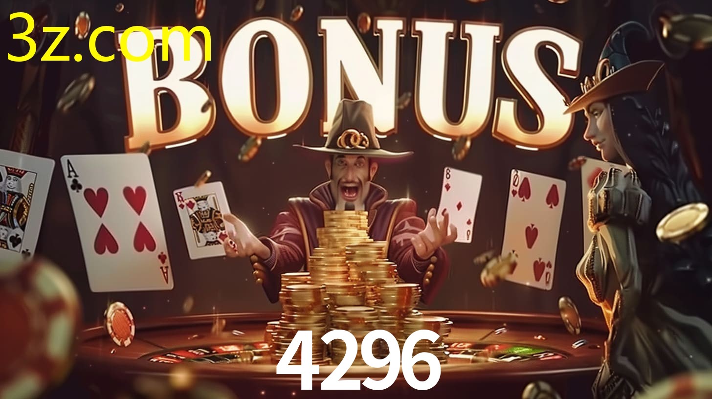 Bonus na Cassino Online 4296.COM